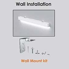 WALL MOUNT KIT FOR VOTATEC ARCHITECTURAL LINEAR FIXTURE