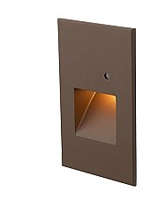 WL-LED202-30-BZ, WAC, LIGHTING, , STEP, LIGHT, W/PC, VERTICAL, 120V, 3K, BRONZE