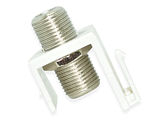 WPCD0053, CABLE, CONCEPTS, F81, 1GHZ, KEYSTONE, CABLE, JACK., WHITE