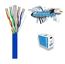 WICH2106BL, CABLE, CONCEPTS, CAT6, 23AWG, 4, PR,, FT4/CSA, 1000, FT, BLUE