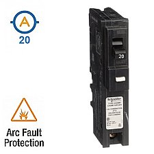 1 POLE 20 AMP COMBINATION ARC FAULT CIRCUIT BREAKER
