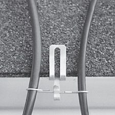 ROOF CLIPS (25) AND SPACERS (15) FOR CONSTANT WATTAGE HEATING CABLE