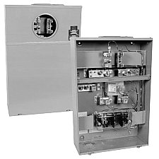 CT4-BC-INK, HYDEL, 400A, 1Ø, 5, JAW, 240V, TRANSFORMER, RATED, METER, BASE