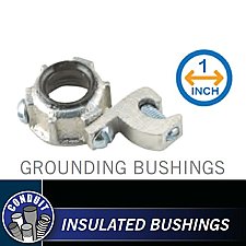 GB1, HUBBEL, GROUND, BUSHING, 1"