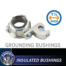 GB112, HUBBEL, GROUND, BUSHING, 1-1/2"