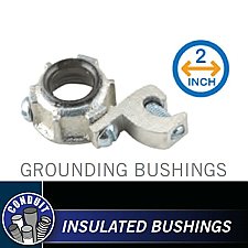 GB2, HUBBEL, GROUND, BUSHING, 2"