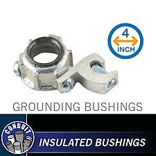 GB4, HUBBEL, GROUND, BUSHING, 4"