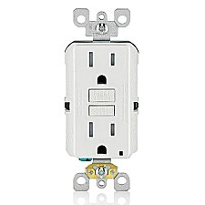 GFTR1-MW, LEVITON, LEVITON, SELF, TEST, GFCI, RECEPTACLE, 15, AMP