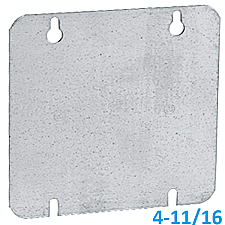 72C1, VISTA, ELECTRICAL, PRODUCTS, 4-11/16, SQUARE, COVER, PLATE