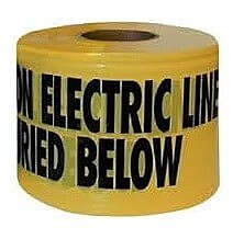 42-152, IDEAL, , YELLOW, CAUTION, BURIAL, TAPE, 6IN, X, 1000, FT