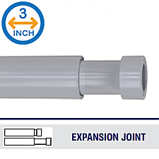 REJ45, ROYAL, 3", PVC, CONDUIT, O-RING, EXPANSION, JOINT, REJ45