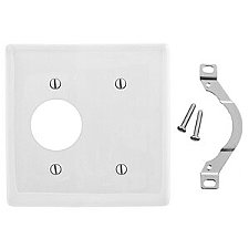 NP147W, HUBBELL, TRADE, SELECT, 2G, 1.40, IN, HOLE, BLANK, WHITE