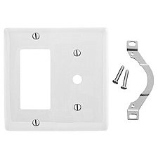 NP1226W, HUBBELL, TRADE, SELECT, 2G, .406, IN, OPENING, WHITE