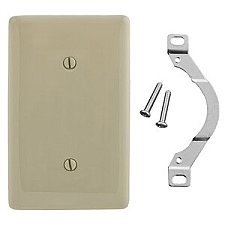 NP14I, HUBBELL, TRADE, SELECT, 1G, BLANK, STRAP, MOUNT, IVORY