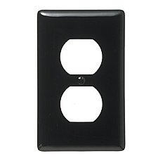 NP8BK, HUBBELL, TRADE, SELECT, 1G, DUPLEX, BLACK