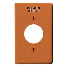 NP7OIG, HUBBELL, TRADE, SELECT, 1G, 1.40IN, MARKED-ISOLATED, ORANGE