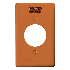 NP720OIG, HUBBELL, TRADE, SELECT, 1G, 1.60IN, MARKED-ISOLATED, ORANGE