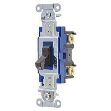 1203B, HUBBELL, 3-WAY, 15A, 120-277V, INDUSTRIAL, SWITCH, BROWN