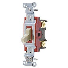 1224I, HUBBELL, 4-WAY, 20A, 120-277V, INDUSTRIAL, SWITCH, IVORY