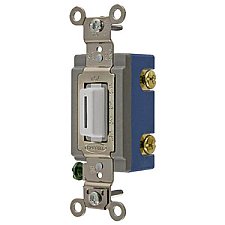 HBL1201LW, HUBBELL, 1P, 15A, 120-277V, HEAVY, DUTY, INDUSTRIAL, LOCKING, SWITCH