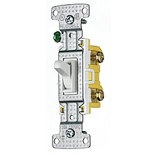 RS115ILW, HUBBELL, TRADE, SELECT, ILLUMINATED, 1P, 15AMP, 120V, WHITE