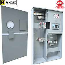 CT4-WS-BC, HYDEL, 400, AMP, METER, BASE, WITH, DISCONNECT