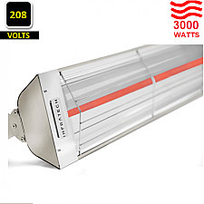 W-3028-SS, INFRATECH, W-, SINGLE, ELEMENT, HEATER, 3000, WATTS, 208V