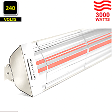 WD-3024-SS-WH, INFRATECH, WHITE, WD-, DUAL, ELEMENT, HEATER, 3000, WATTS, 240V