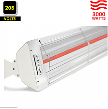 W-3028-SS-WH, INFRATECH, WHITE, W-, SINGLE, ELEMENT, HEATER, 3000, WATTS, 208V
