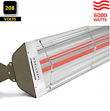 WD-6028-SS-BR, INFRATECH, BRONZE, WD-, DUAL, ELEMENT, HEATER, 6000, WATTS, 208V