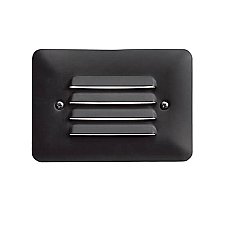 15782BKT27R, KICHLER, 27K, LOUVERED, LED, MINI, STEP, LIGHT, IN, TEXTURED, BLACK