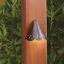 15763TZT27R, KICHLER, HAMMERED, ROOF, 27K, LED, DECK, LIGHT, TANNERY, BRONZE