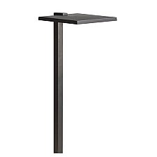 15806BKT30R, KICHLER, SHALLOW, SHADE, LARGE, 30K, LED, PATH, LIGHT, TEXTURED, BK