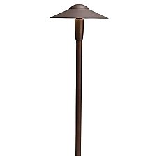 15810AZT30R, KICHLER, 8", DOME, 30K, LED, PATH, LIGHT, AZT