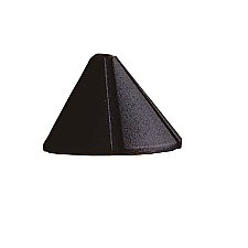 15765BKT30R, KICHLER, 12V, LED, 3000K, MINI, DECK, LIGHT, TEXTURED, BLACK