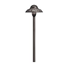 15457AZT, KICHLER, 12V, PIERCED, DOME, PATH, LIGHT, AZT