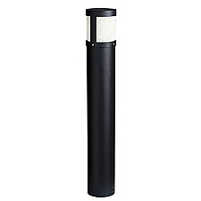 16131BKT28, KICHLER, OMNI-DIRECTIONAL, LED, TEE, BOLLARD, IN, TEXTURED, BLACK