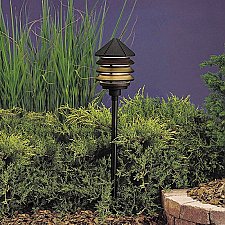 15205BKT, KICHLER, THREE, TIER, 120V, TEXTURED, BLACK