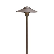 15310AZT, KICHLER, 8", DOME, 12V, PATH, LIGHT, AZT
