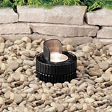 15192BK, KICHLER, MR16, MINI, IN-GROUND, WITH, COWL, BLACK