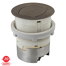 RCT220BZE, HUBBELL, 20, AMP, POP, UP, RECEPTACLE., $50, OFF, YOUR, FIRST, ORDER