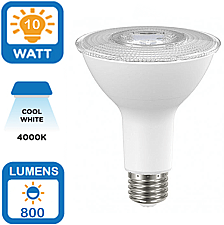 LED10PAR30L/OD/80L/FL/940, NATURALED, 10W, LED, PAR30LN, LAMP, 4K, DIMMABLE