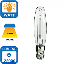 LU200/ET18/ECO, PLUSRITE, 200W, HPS, LAMP, 2049
