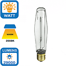 LU250/ET18/ECO, PLUSRITE, 250W, HPS, LAMP, 2047