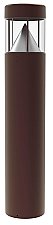 LED-FX8BLD18/42FCN/840/BZ, NATURALED, 9/13/18W, BOLLARD, W/CONE, REFLECTOR
