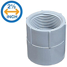 RFA40, ROYAL, 2-1/2", PVC, FEMALE, ADAPTER, RFA40