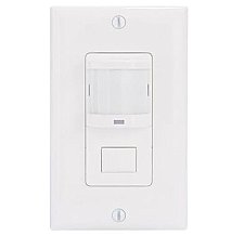 IOS-DPBIMF-WH, INTERMATIC, PIR, MOTION, SENSOR, 120V, WHITE, IOS-DPBIMF-WH
