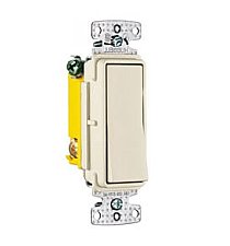 RSD315LA, HUBBEL, DECORA, SWITCH, 3, WAY, 15, AMP, 120-277V, LA