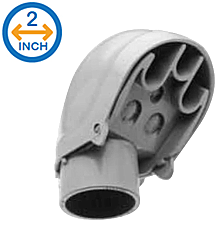 REF35, ROYAL, 2", PVC, ENTRANCE, CAP