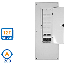 CHOM60120M200GC, HOMELINE, 60/120, CIRCUIT,, 200A, MAIN, HOMELINE, PANEL